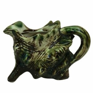 Vintage circa 1950 ceramic sugar & creamer set- Antique